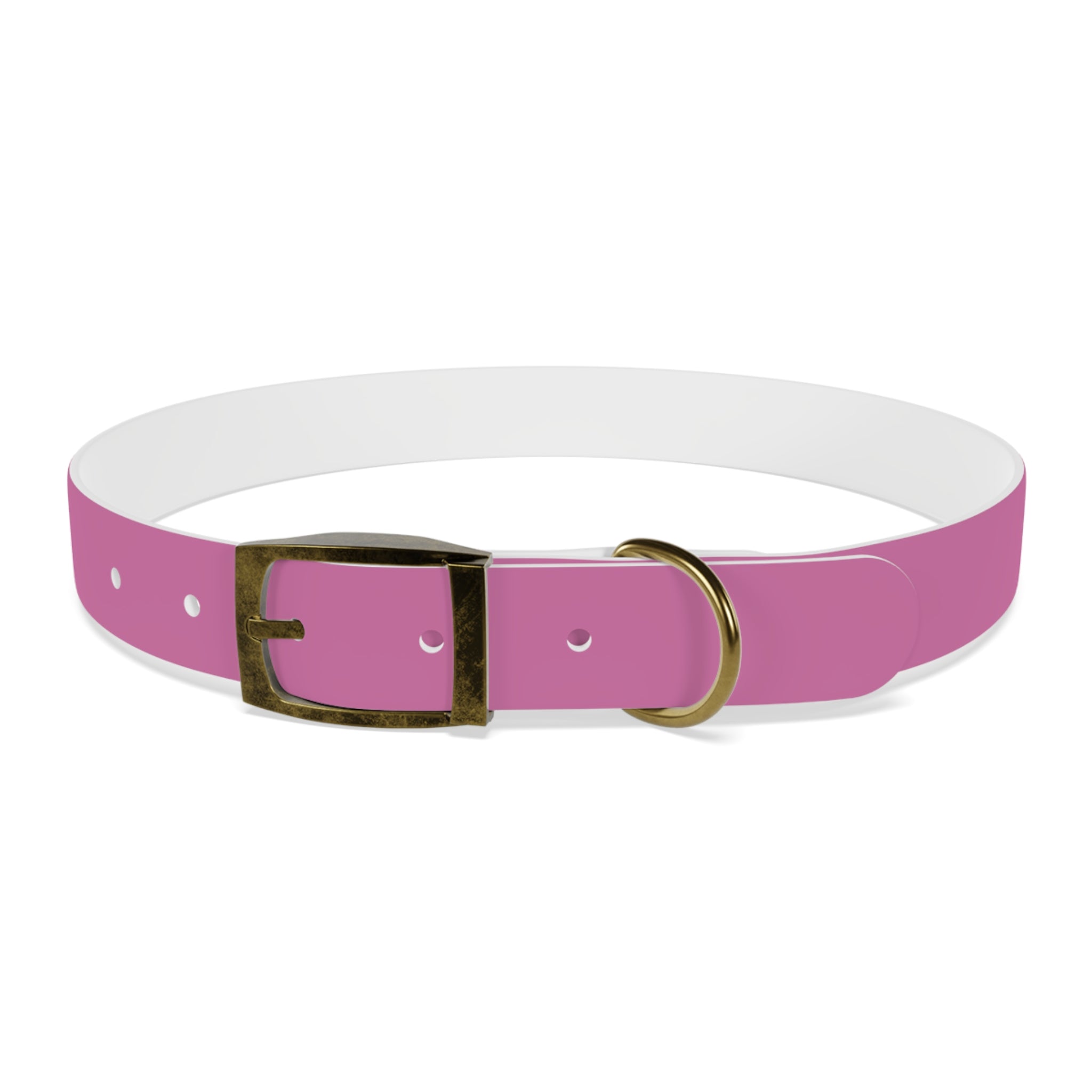 Stylish Pink Dog Collar - 'Petiverse' Design for Fashionable Pets