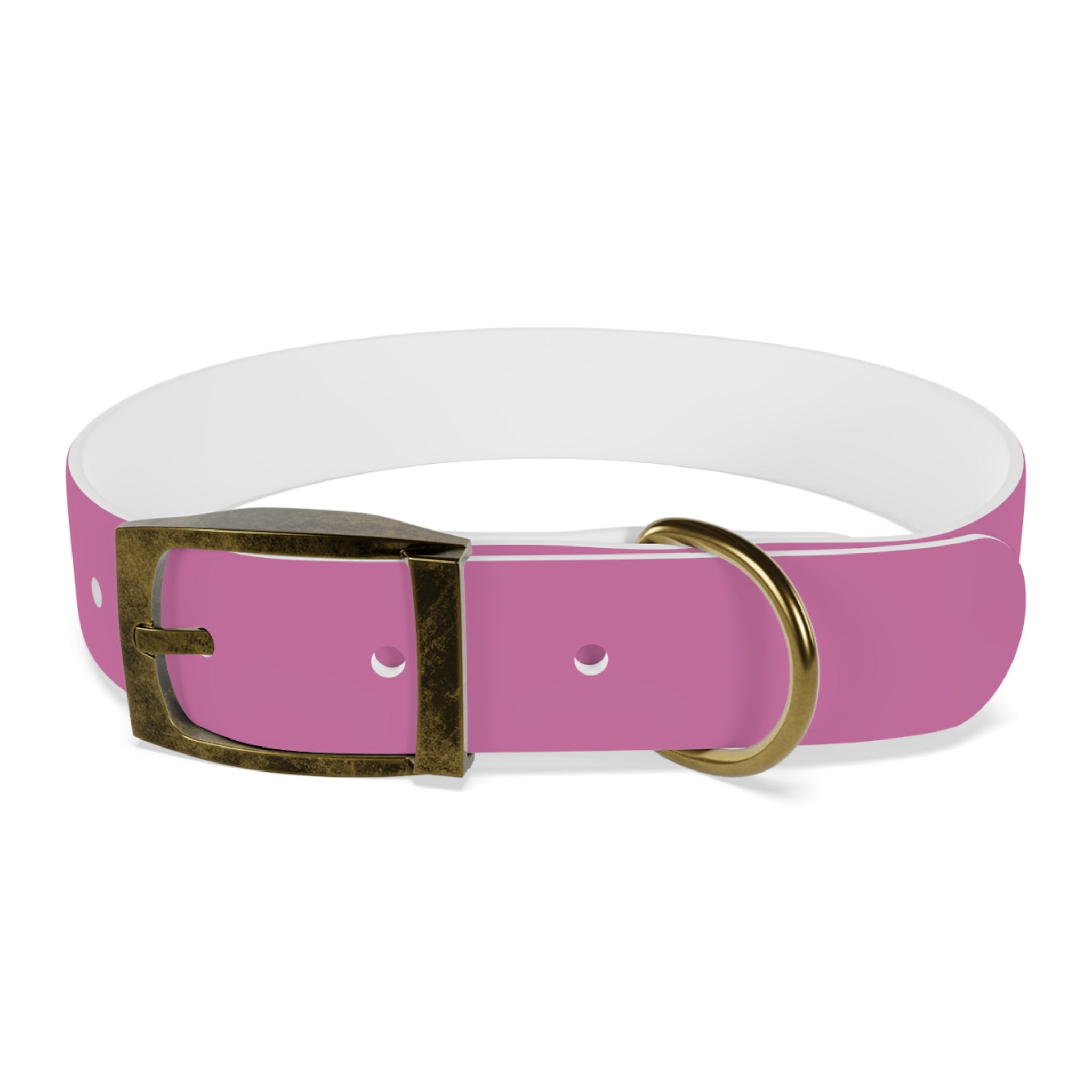 Stylish Pink Dog Collar - 'Petiverse' Design for Fashionable Pets