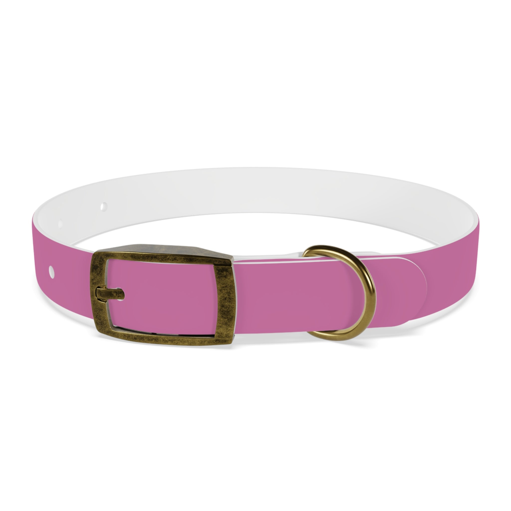 Stylish Pink Dog Collar - 'Petiverse' Design for Fashionable Pets