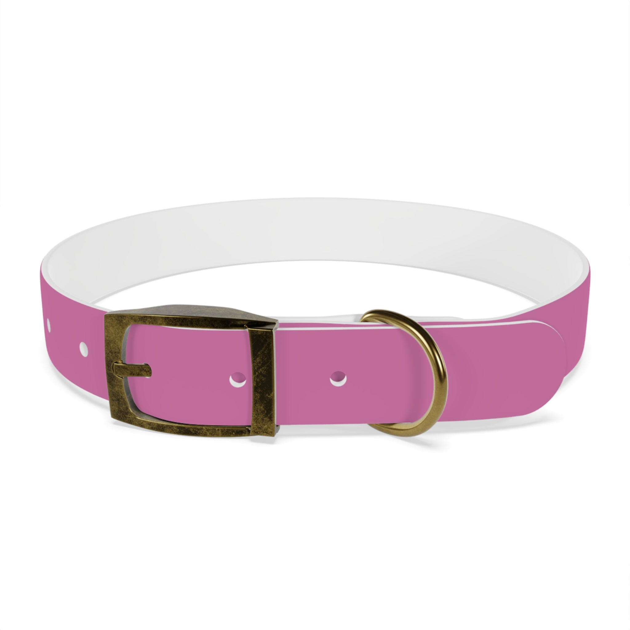 Stylish Pink Dog Collar - 'Petiverse' Design for Fashionable Pets