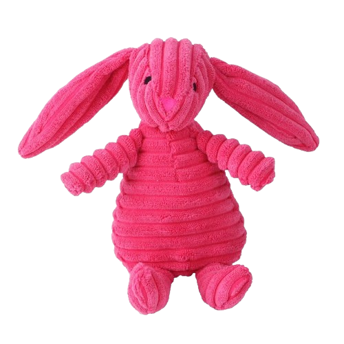 Rabbit Plush Dog Toy